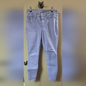 Old Navy Women's Cropped Jeans - Soft Lavender